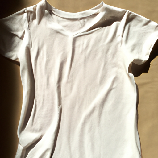 חזיית כותנה יכולה להיות נתונה לדהייה באור שמש בהיר.