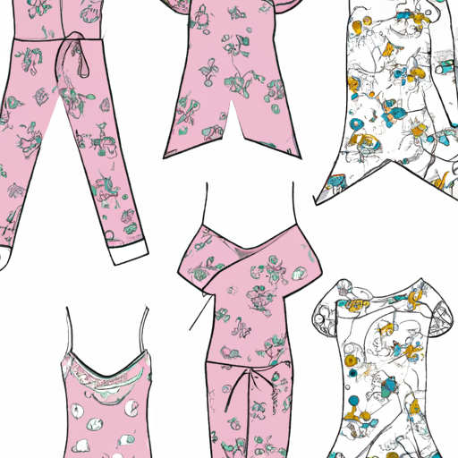אילו סוגי הדפסים ודוגמאות זמינים עבור פיג'מת קיץ לנשים?