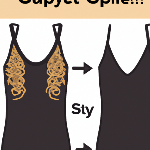 איך אני מעצבת גופיות ספגטי?