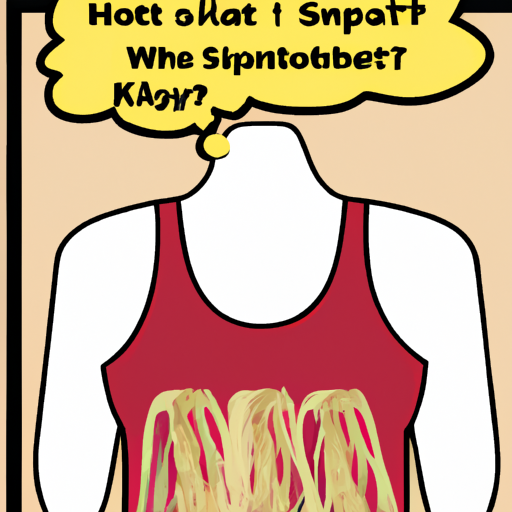 איזה גודל של גופיית ספגטי כדאי לי לקבל?